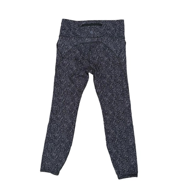 Athleta Lighting Static 7/8 Tight Leggings Womens High Rise Stretch Black Medium - Picture 6 of 14